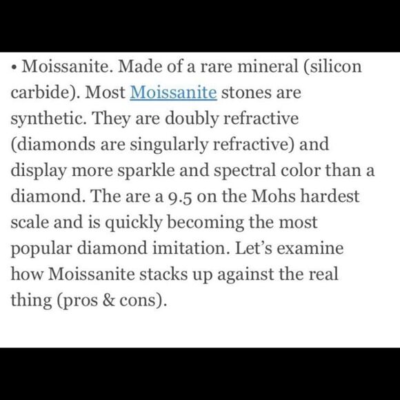 ASQ Spectacular 1ct Moissanite Diamond Necklace - Picture 6 of 16